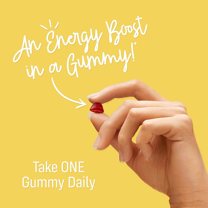 B12 Gummy Vitamins - 1500 mcg Vitamin B12 Gummies for Adults and Kids - Helps with Energy, Metabolism, Bone Nervous System Support - Raspberry Flavor - 60 Count - 60 Day Supply