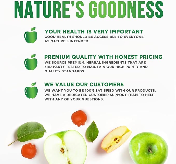 Vegan Apple Cider Vinegar Gummies | Max Strength 1000mg | ACV Supplement Gummy Vitamins for Adults, Supports Digestion, Metabolism, Natural Apple Flavor with Mother, Gluten Free, Non-GMO - 120 Gummies