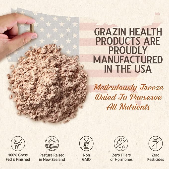 Grass Fed Bovine Kidney: 3000 Mg per Serving (30 Servings)