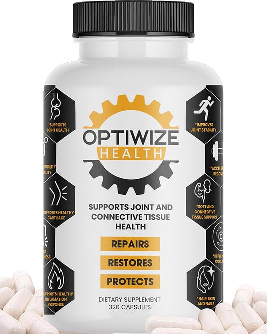 10 Natural Pain Relief Ingredients for Joint Tendon and Ligament Supplement for Arthritis, Injuries and Bone Health Collagen Type 2 MSM Glucosamine Chondroitin Green Lipped Mussel HA Omega and More