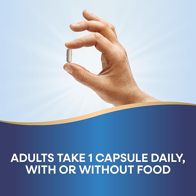 Nature’s Way Fortify Extra Strength† Probiotic Age 50+, 50 Billion Live Cultures, 11 Strains, Prebiotics, Digestive Health*, Immune Support*, Colon Health*, 30 Capsules (Packaging May Vary)