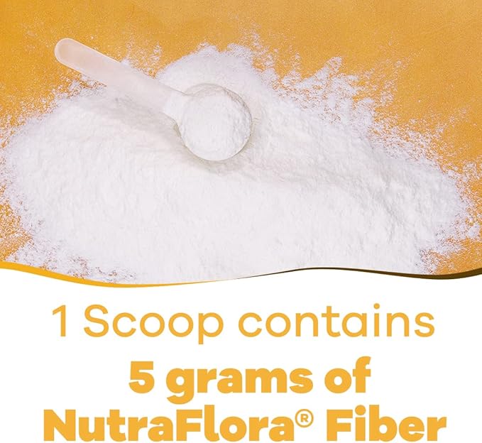 GOBIOTIX Fiber Supplement - Prebiotic Soluble Fiber Powder, Supports Gut Health and Digestive Regularity - Gummies Alternative - Gluten & Sugar Free, Keto, Vegan - 1 Scoop Daily, 35 Servings (1 Pack)