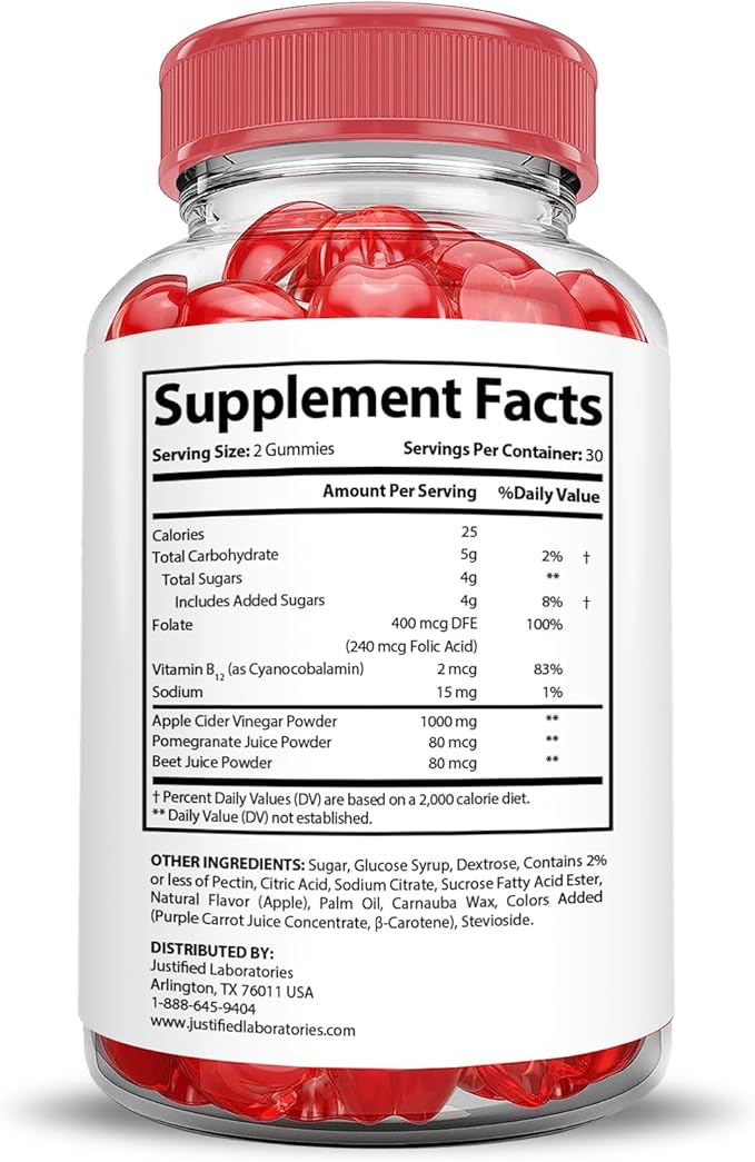 Luxe Keto ACV Gummies Advanced Formula 1000MG Luxe Keto Gummies Apple Cider Vinegar Formulated with Pomegranate Beet Juice Powder B12 Vegan Non GMO 60 Gummys