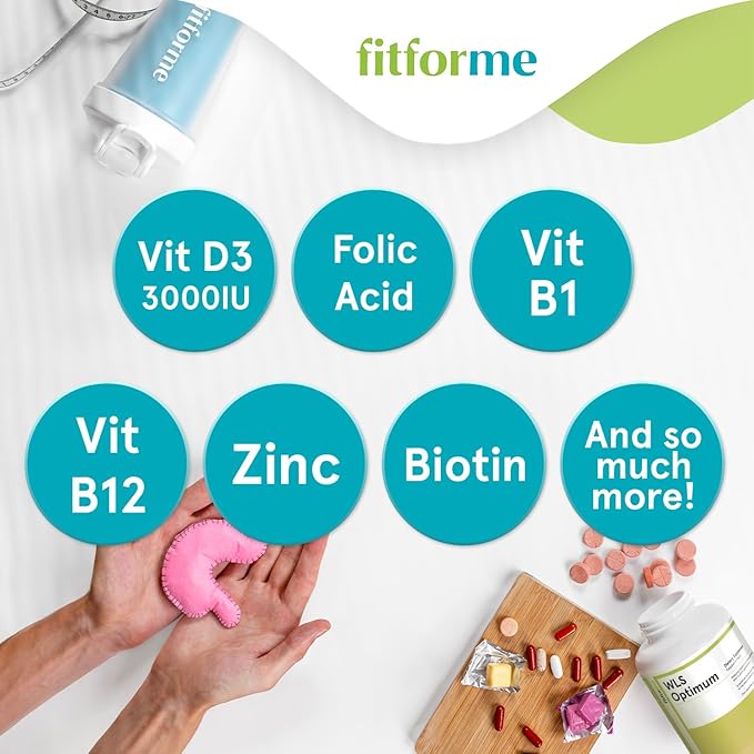 Bariatric Multivitamins After Gastric Sleeve - One a Day WLS Optimum Chewable - 90 Days Supply of Vitamins & Minerals, Scientifically Proven - Last Batch
