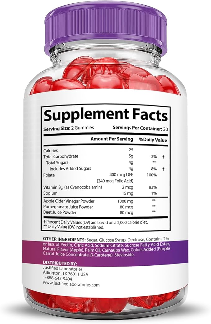 (3 Pack) Pure Slim Keto ACV Gummies Advanced Formula 1000MG PureSlim Keto Gummies Apple Cider Vinegar Formulated with Pomegranate Beet Juice Powder B12 Vegan Non GMO 180 Gummys