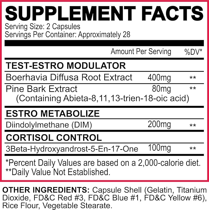 MAN Sports Nolvadren XT Advanced Testosterone Booster for Men - Muscle Builder Supplements for Men - Naturally Supports Free Testosterone Levels - 56 Capsules