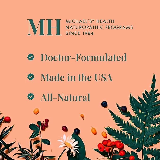 MICHAEL'S Health Naturopathic Programs Children’s Chewables - 60 Vegetarian Wafers - Fruit Punch Flavor - Multivitamin & Mineral Supplement - Kosher - 30 to 60 Servings