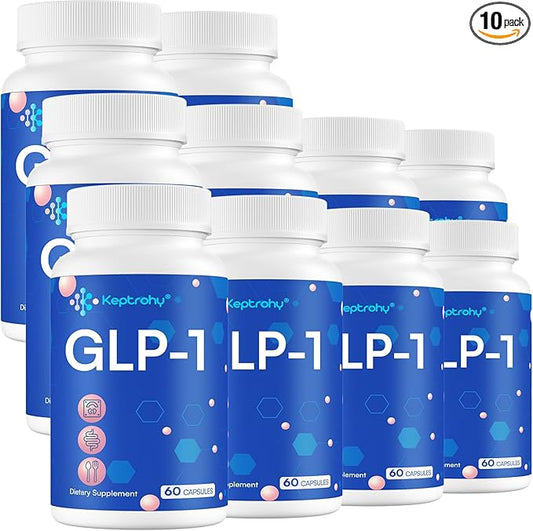 GLP-1 Support | GLP-1 Supplement, GLP Support Core with Synbiotics, Hops Extract, Eriocitrin Support GLP-1 Level Naturally, Natural GLP-1 Supplement for Women and Men, Take Before Meal - 10 Pack