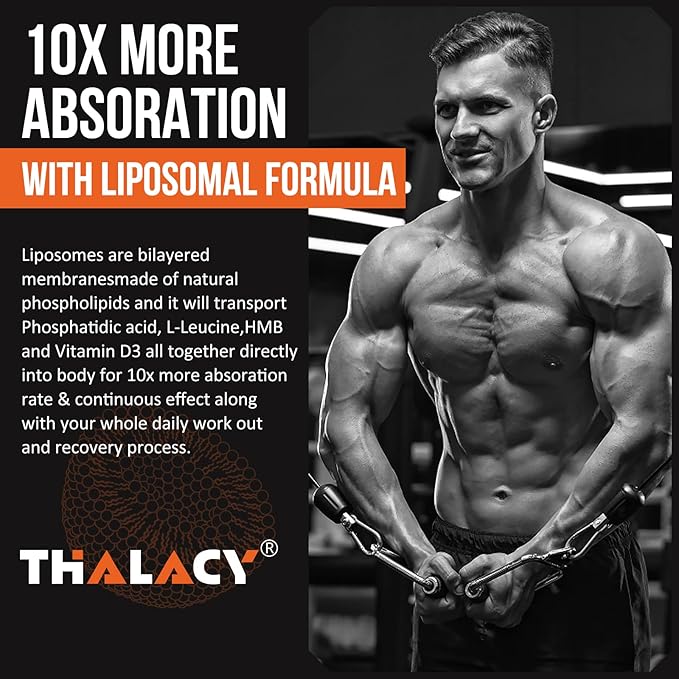 2000mg Liposomal Phosphatidic Acid (PA) | Muscle Builder, High Absorption Muscle Building Supplements for Men & Women | Muscle Gainer, mTOR Protein Synthesis & Lean Body Mass, Strength,120 Capsules