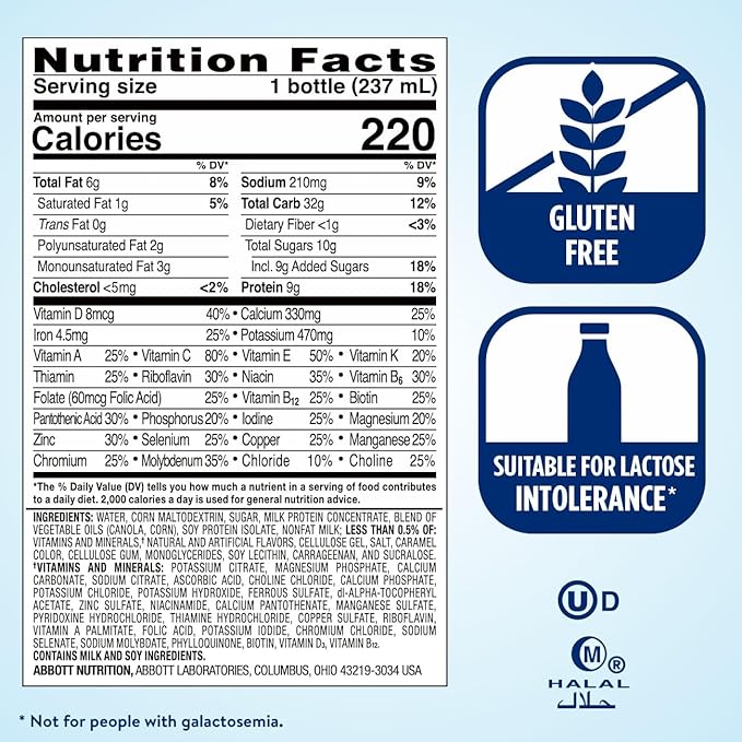 Ensure Original Banana Nut Nutrition Shake | Meal Replacement Shake | 24 Pack