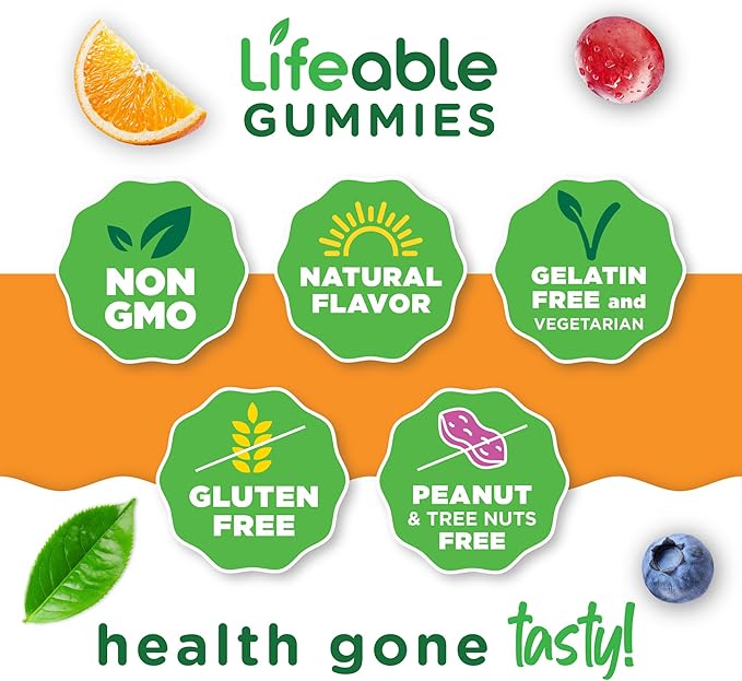 Lifeable Prenatal Multivitamin with Iron and Choline | Great Tasting prenatal Vitamins for Women | Vegetarian Non-GMO prenatal Gummies | 90 Gummies