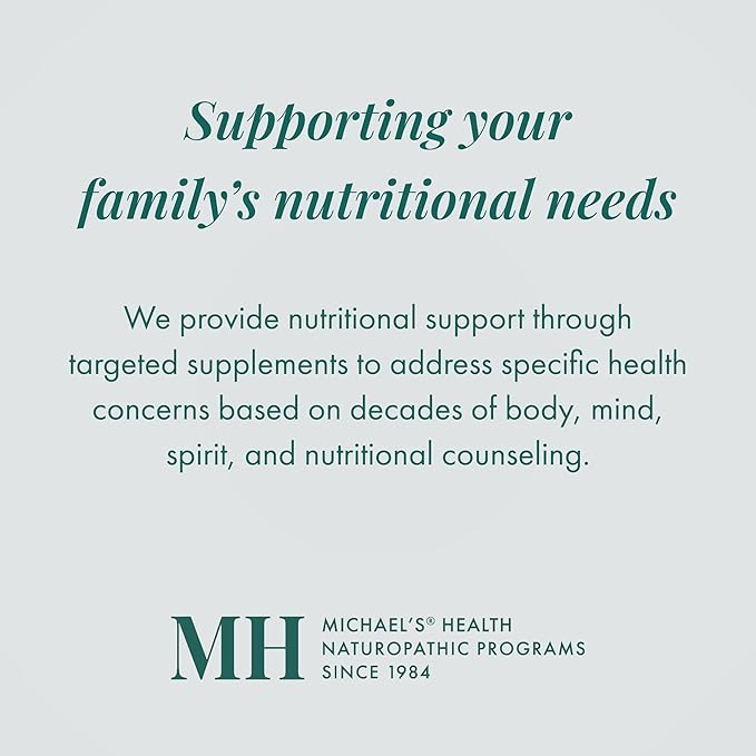 MICHAEL'S Health Naturopathic Programs Pre-Teen Girls - 120 Vegetarian Tablets - Daily Multivitamin for Healthy Growth & Development - Kosher - 60 Servings