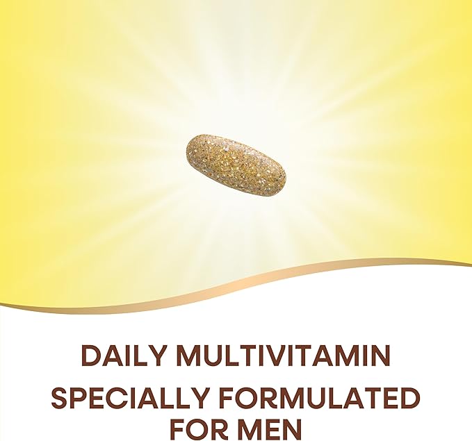 Nature's Way Alive! Men's Daily Ultra Multivitamin, Promotes Healthy Heart & Muscle Function*, with B-Vitamins Including Methylated B12, Gluten Free, 150 Tablets (Packaging May Vary)