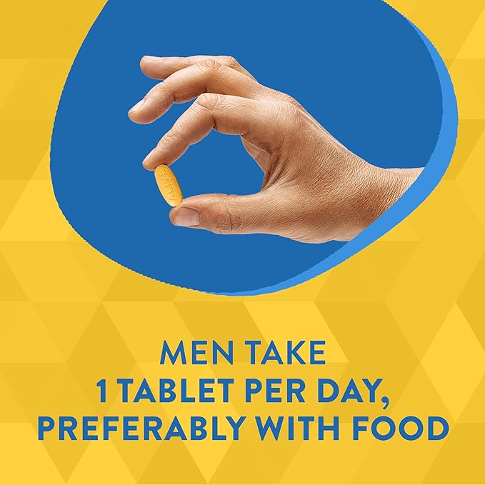 Nature's Way Alive! Men's Complete Daily Multivitamin, Supports Energy Metabolism & Muscle Function*, with B-Vitamins, Gluten Free, 130 Tablets (Packaging May Vary)
