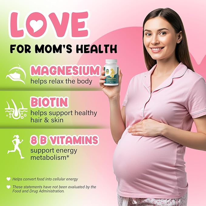 Prenatal Vitamins for Women multivitamin with Folic Acid DHA Choline for Pregnant and Breastfeeding Women Niacinamide Biotin and Minerals 27 in 1 Needed Supplement 90 Capsules-49