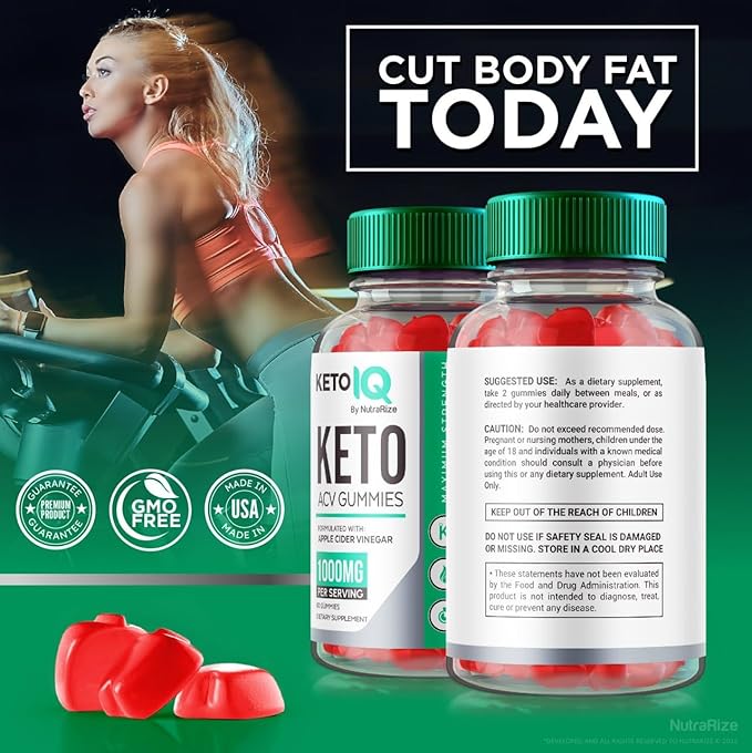 (3 Pack) Keto IQ Keto ACV Gummies, Keto IQ Keto ACV Formula for Advanced Weight Loss, Keto IQ Keto Dietary Supplement, Keto IQ Keto + ACV Gummy, KetoIQ Gomitas Reviews (180 Gummies)