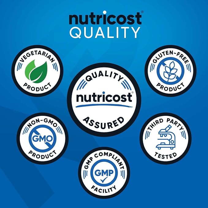 Nutricost Pre-Workout Complex Powder (60 Servings, Peach Mango) - Pre-Workout Supplement with Beta-Alanine, Taurine & Amino Acids