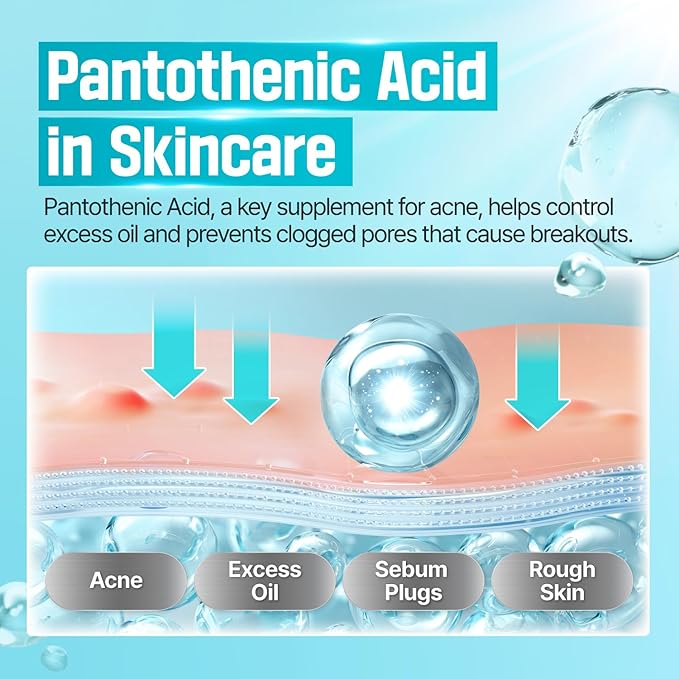 numbuzin No.1 Pantothenic B5 Active Soothing Cream | Lightweight Hydrating Moisturizer, Pantothenic Acid, Niacinamide, Panthenol | Excess Oil Control, Soothes Acne | Non-Comedogenic | 2.70 fl. oz.