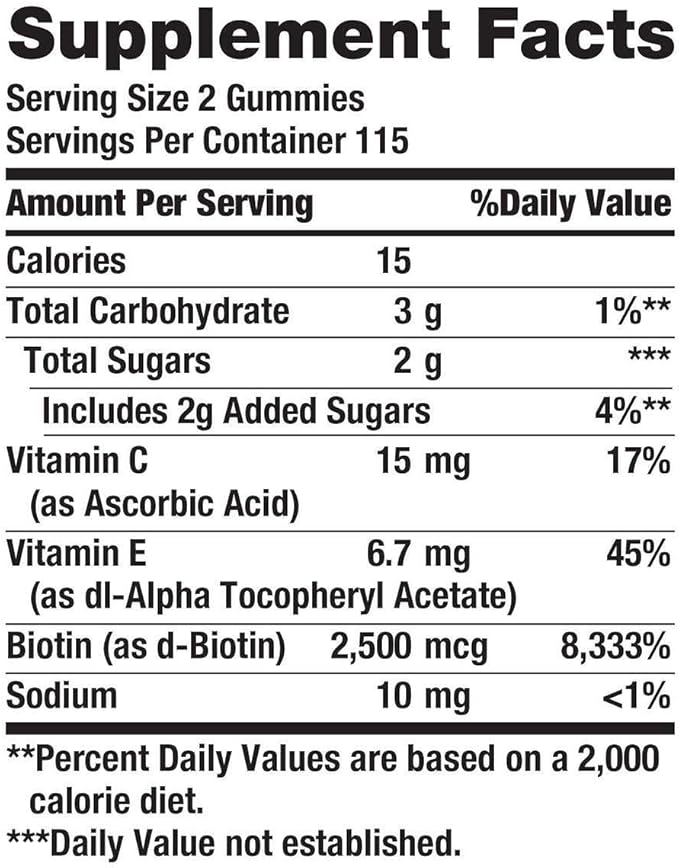 Nature's Bounty Hair, Skin and Nails, 230 Gummies (4 Pack)