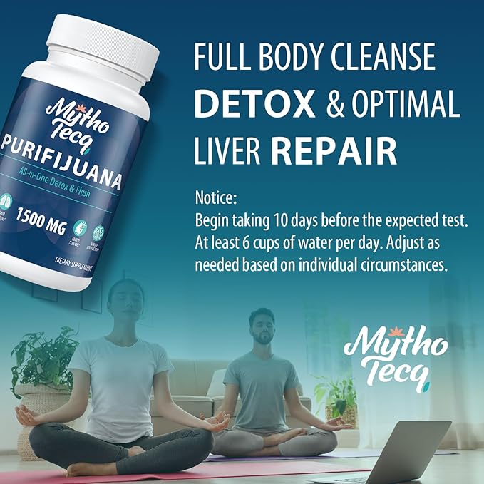 90,000 MG Detox and Cleanse, Body Detox for Men & Women, Fast Detox, Kidney Cleanse Detox & Repair, Natural Herbal Premium Formula for Liver, Digestion & Mood, Made in USA, 60 Caps