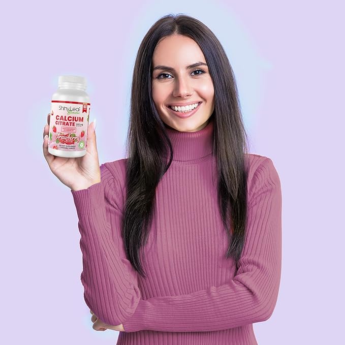 Bariatric Multivitamin with Iron Capsules and Calcium Citrate Chewable Strawberry Flavor - for Post Bariatric Surgery Including Gastric Bypass and Sleeve (1 Month)