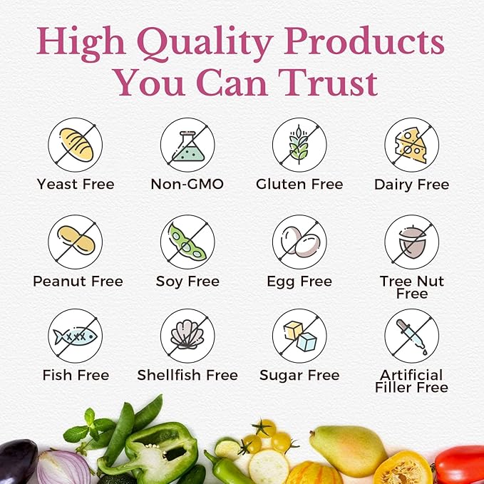 Vitalitown Probiotics for Women 120 Billion CFUs, 30 Strains, with Prebiotics & Digestive Enzymes & Cranberry, Gut & Vaginal Health, Vegan 30 Delayed Release Caps