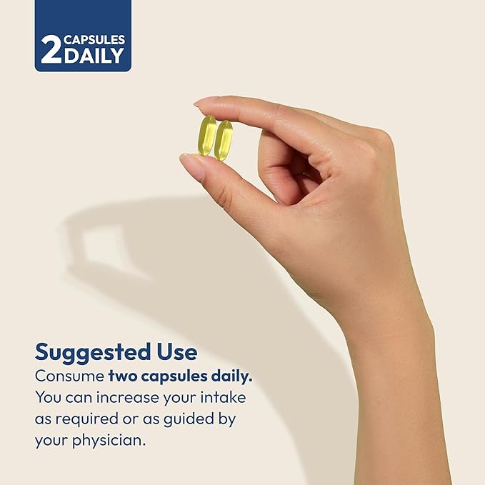 ANDREW LESSMAN Maximum Essential Omega-3 Mint - 180 Softgels - Ultra-Pure, High Potency Omega-3 Oils. High DHA, No Stomach Upset, No Contaminants, No Mercury. Small Easy to Swallow Softgels