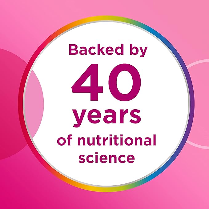 Centrum MultiGummies Multi+ Beauty Dual Action Multivitamin, Specially Designed with Biotin for Healthy Hair, Skin and Nails, Cherry/Berry/Orange Flavors - 100 Count