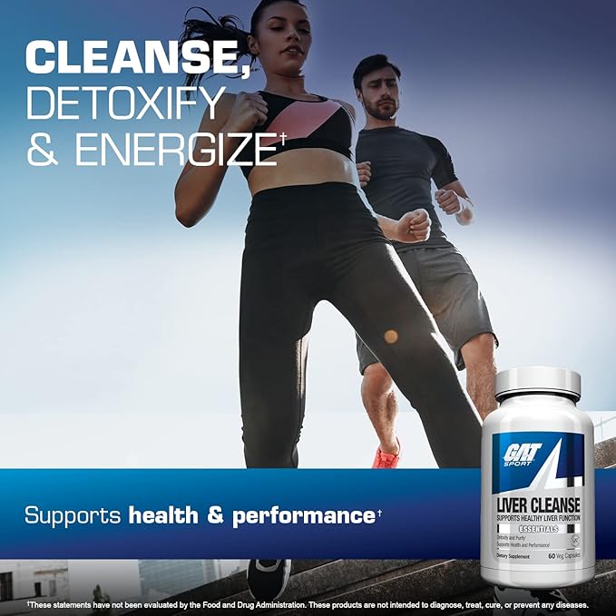 GAT Sport Essentials Liver Cleanse Multivitamin, 60 Count