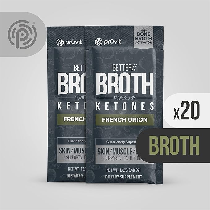 Pruvit Better Broth French Onion - 20 Count