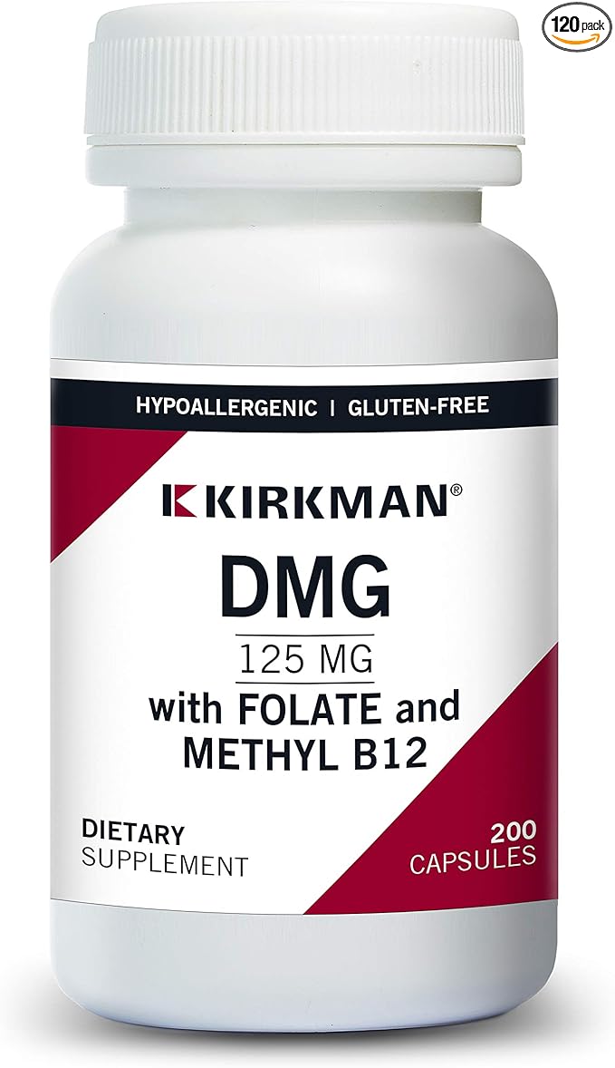DMG 125 mg with Folate and Methyl B12