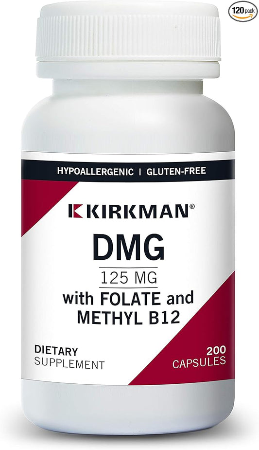 DMG 125 mg with Folate and Methyl B12