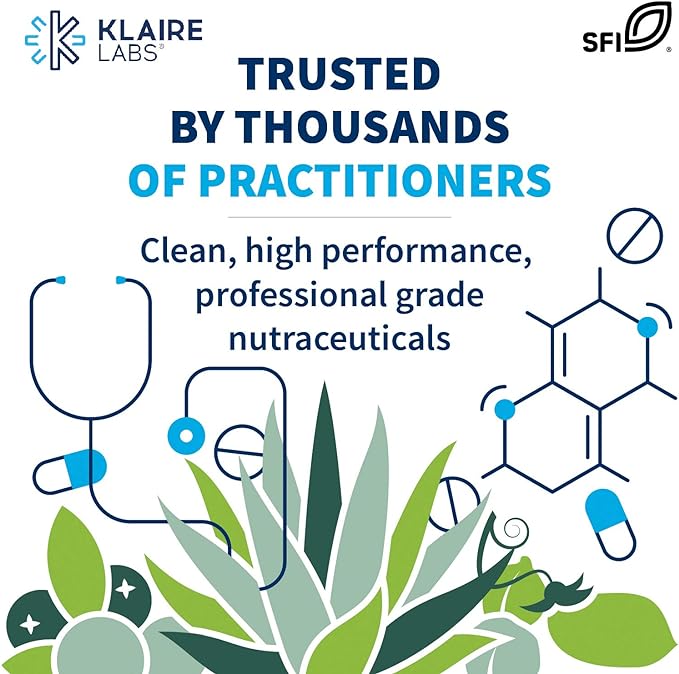 Klaire Labs Biotin 5000mcg - High Potency Biotin Supplement - Vitamin Involved in Skin & Hair Nutrition - Corn-Free, Small, Easy-to-Swallow Hypoallergenic Biotin Pills (90 Caps)