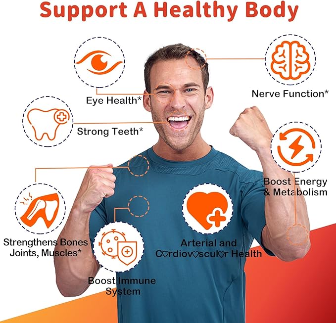 Sugar-Free ADK+Vitamin B12 Gummies - Vitamin D3 K2 10,000IU/ 5000IU, B12 5000mcg 2500mcg, K2 (MK-7) 240mcg, Multivitamin Adults-Vitamin A,Vegan Vitamin D,Methyl B12,C,Zinc-Eye,Bone,Energy,Nerve,Immune