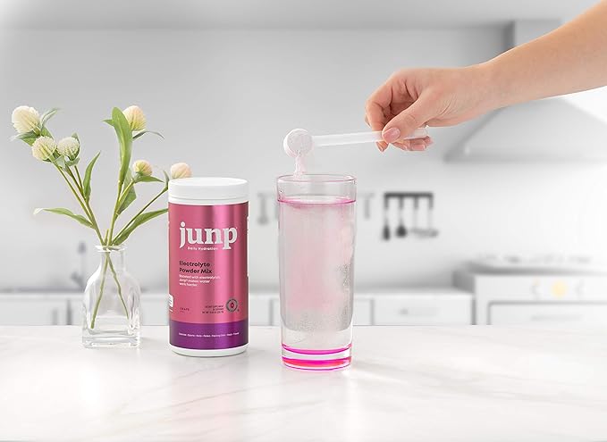 JUNP Electrolytes Powder No Sugar No Carbs – Vine Ripened Grape Keto Electrolyte Drink Mix - Potassium & Salt Hydration Powder Electrolytes Zero Calorie Sugar Free Electrolyte Powder, 90 Servings
