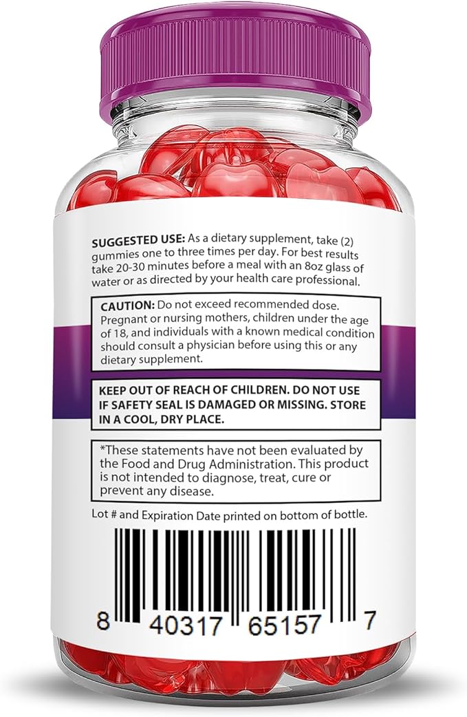 (5 Pack) Fast Ripped Keto ACV Gummies Advanced Formula 1000MG Fast Ripped Keto Gummies Apple Cider Vinegar Formulated with Pomegranate Beet Juice Powder B12 Vegan Non GMO 300 Gummys