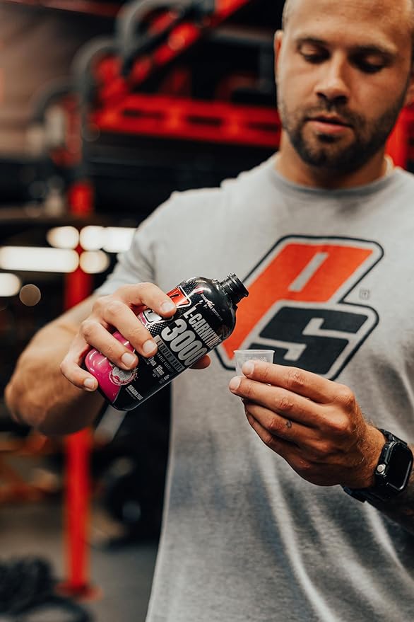 PROSUPPS L-Carnitine Stimulant Free Liquid Shots for Men & Women - Workout Drink for Performance & Muscle Recovery - Clean Energy, No Sugar, No Carbs (31 Servings, 3000 Blue Razz)
