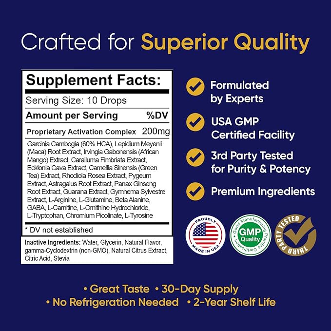 Complex ProMAX Premium Diet Drops (1 x 2 oz Bottle)