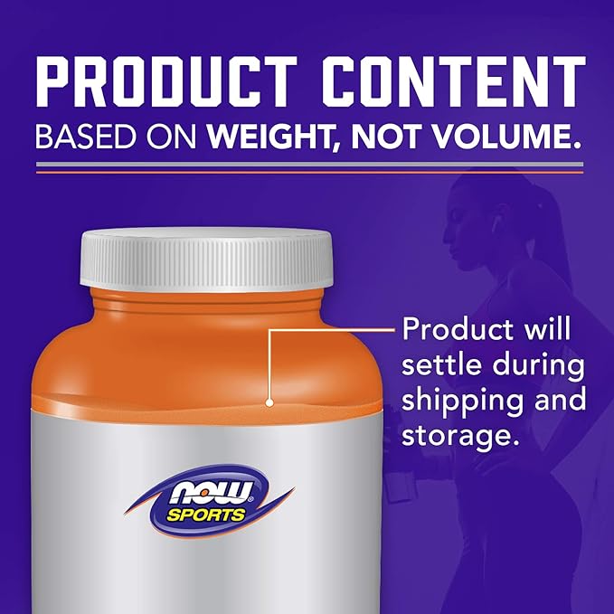 NOW Foods Sports Nutrition, BCAA (Branched Chain Amino Acids) Big 6, Grape Flavor, 600 Grams