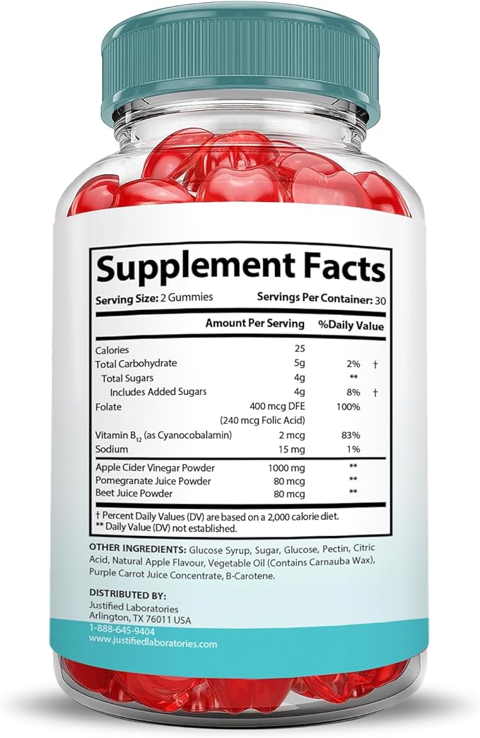 (5 Pack) Keto Genesis Keto ACV Gummies Advanced Formula 1000MG Keto Genesis Keto Gummies Apple Cider Vinegar Formulated with Pomegranate Beet Juice Powder B12 Vegan Non GMO 300 Gummys