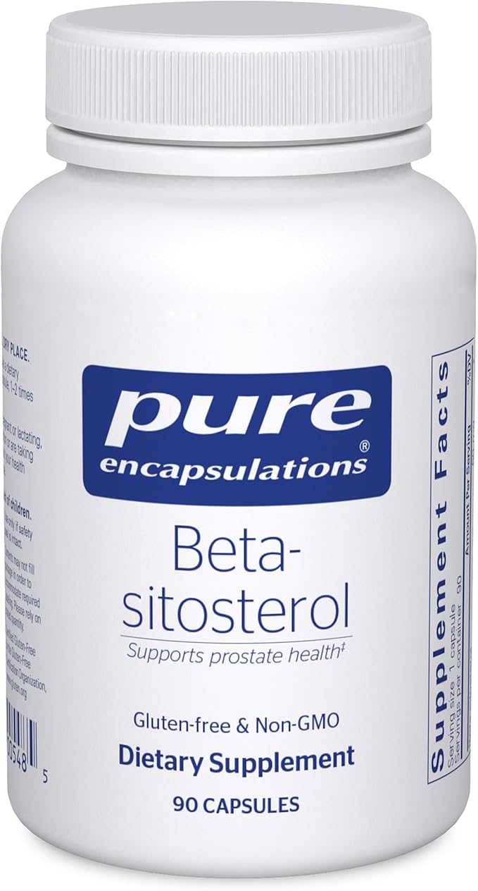 Pure Encapsulations Beta-Sitosterol | Supplement for Urinary Flow and Health* | 90 Capsules