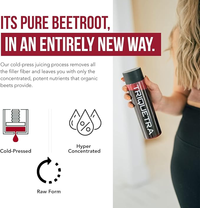 BioBeet® Beet Juice (Black Cherry Flavor) Max Strength 20x High Concentration than Beet Root Powder – Organic, Cold-Pressed, USA Grown, Raw Form – Nitric Oxide, Circulation Support (50 Servings)