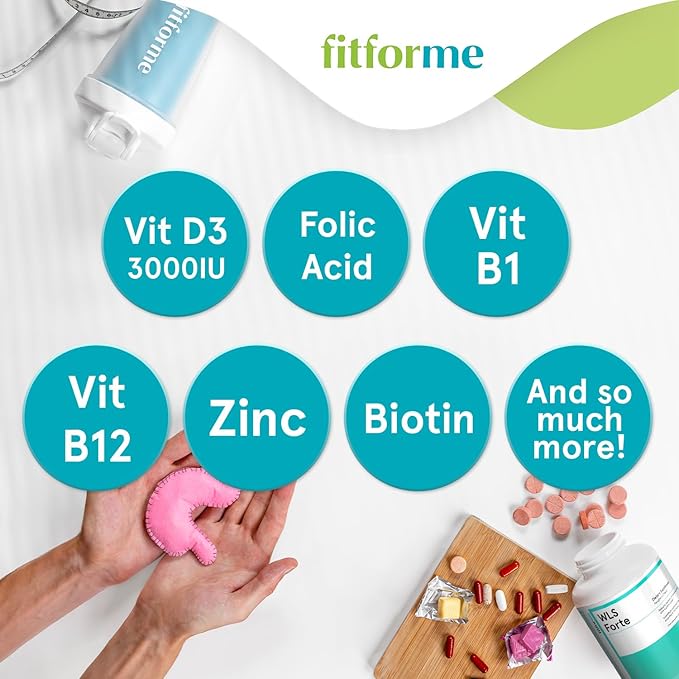 Bariatric Multivitamins After Gastric Bypass - One a Day WLS Forte Chewable - 90 Days Supply of Vitamins & Minerals, Scientifically Proven - Last Batch