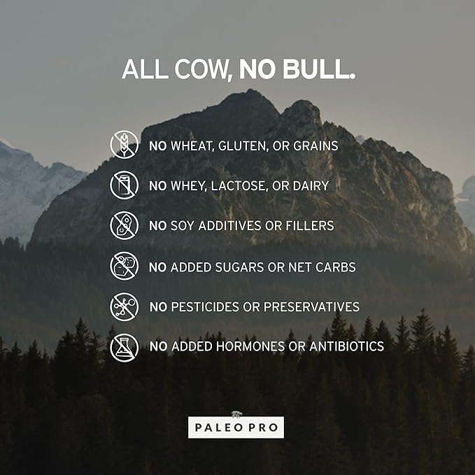 PaleoPro Protein Powder Grass-Fed, Pastured, Cage-Free Protein | Gluten Free, Dairy Free. No Sugar, Soy, Grains or Net Carbs | Paleo & Keto Friendly - 15 Servings (1 lb, Aztec Vanilla)