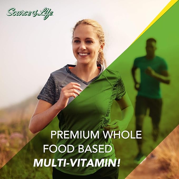 Natures Plus Source of Life Prenatal - 800 mcg Folate, 180 Vegetarian Tablets - All Natural Prenatal Vitamin & Minerals with Iron & Calcium - Optimal Health & Energy - Gluten-Free - 90 Servings