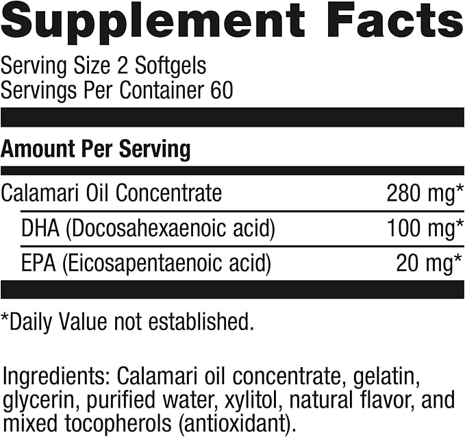 Metagenics MetaKids DHA - Support for Healthy Brain Function* - 120 Count