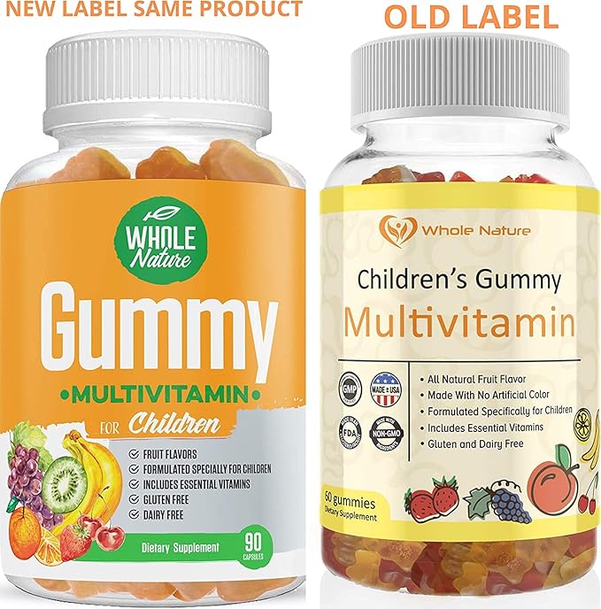 Kids Vitamins - Complete Daily Essentials Childrens multivitamin and Minerals for Overall Wellness, 90 Gummies Supplements Fruit Flavor, No Artificial Sugar, Dairy and Gluten Free (3)