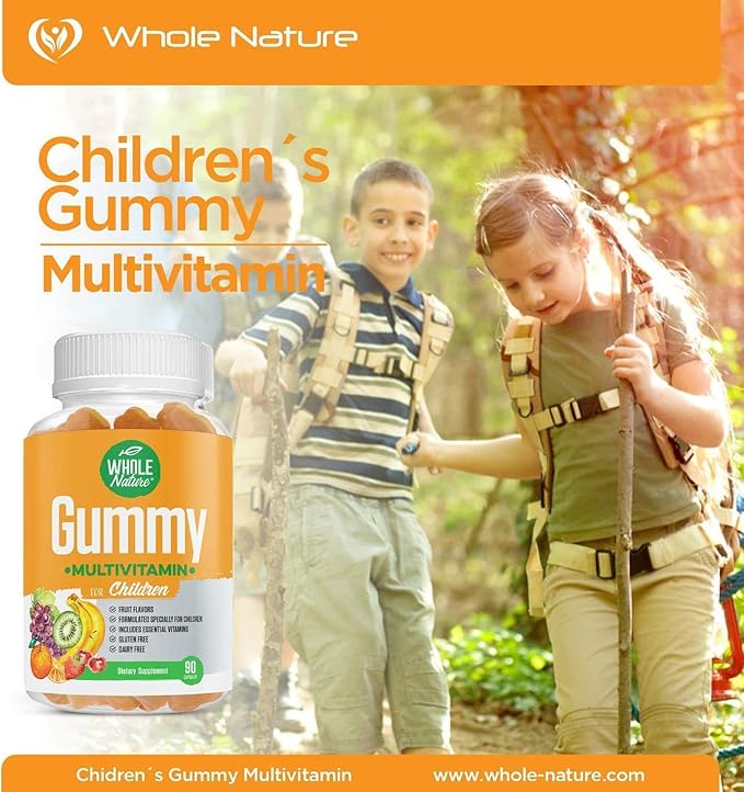 Kids Vitamins - Complete Daily Essentials Childrens multivitamin and Minerals for Overall Wellness, 90 Gummies Supplements Fruit Flavor, No Artificial Sugar, Dairy and Gluten Free (3)