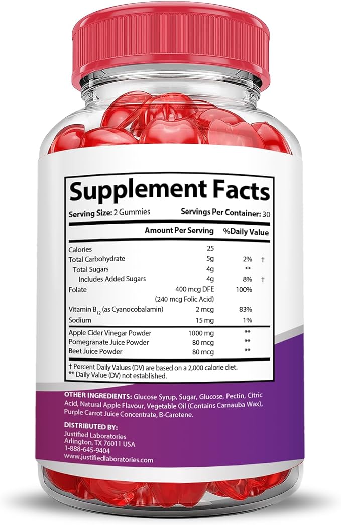 (5 Pack) Keto Drops Keto ACV Gummies Advanced Formula 1000MG Keto Drops Keto Gummies Apple Cider Vinegar Formulated with Pomegranate Beet Juice Powder B12 Vegan Non GMO 300 Gummys