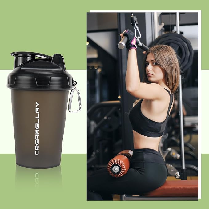 3 Pack Shaker Bottles for Protein Mixes, 17 oz Small Protein Shaker Bottle with Handle, Gym Shaker Cups with Blending Ball for Pre Workout, BPA-Free & Dishwasher Safe (Black, Pink, Blue)